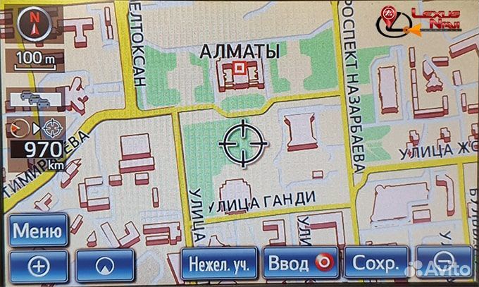 Заводское обновление навигации Toyota & Lexus