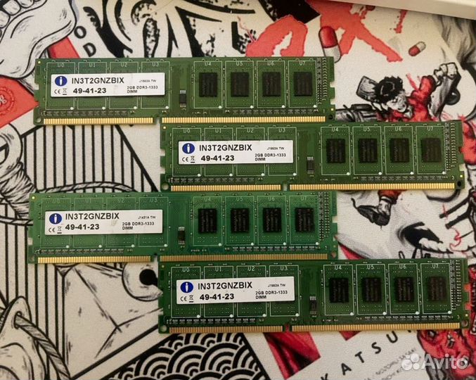 Оперативная память ddr3 (разные)(все по 100)