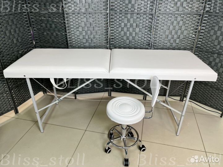 Кушетка и стул мастера со спинкой