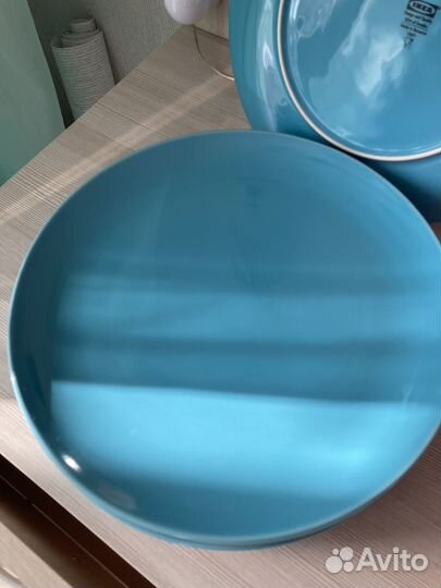 Тарелки, новые, большие IKEA