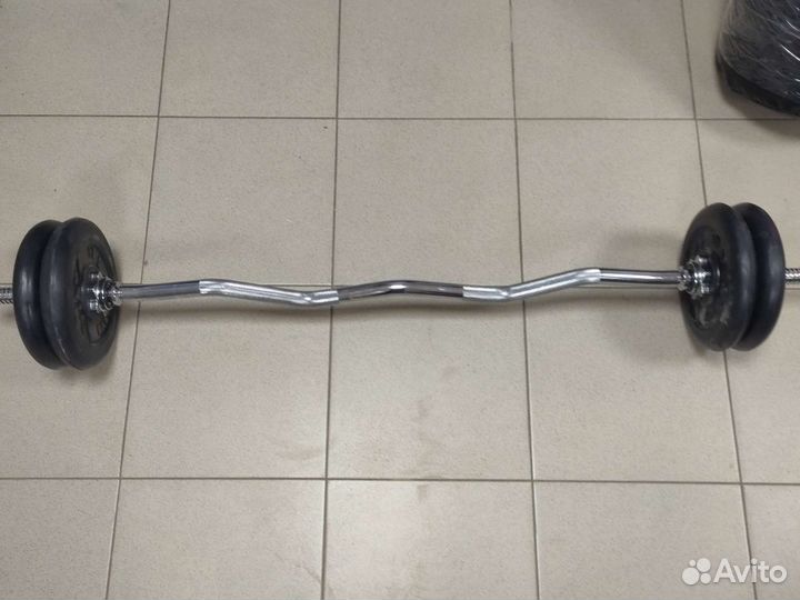 Гриф ez + 4диска по 5кг