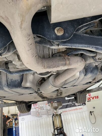 Выхлоп на tiguan 2 с заслонкой