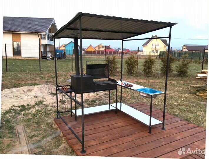 Мангал кованный