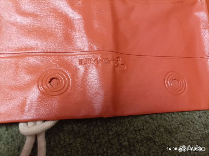 Водоустойчивый мешок для хранения вещей, СССР