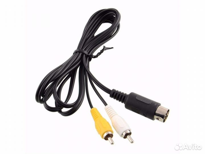 Кабель AV для приставки Sega (1,5м)