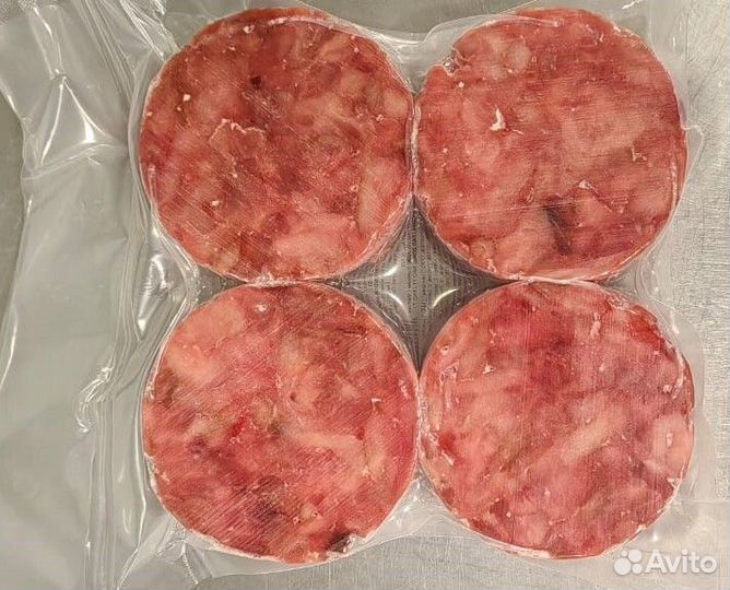 Мясо тунца желтоперого медальоны 500гр цена за упа