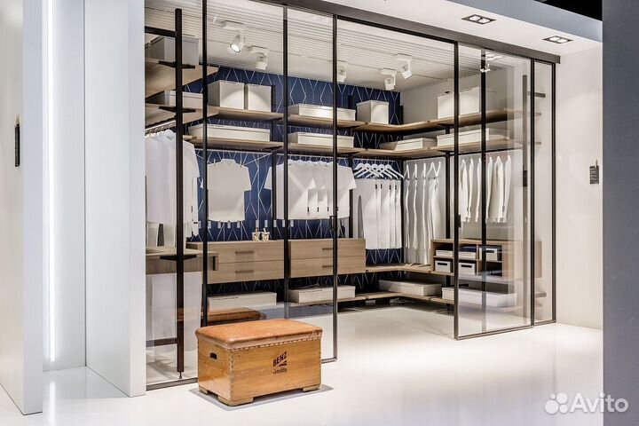 Перегородка - двери купе- зонирование