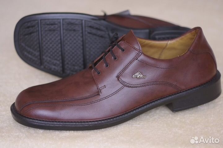 Новые туфли Jomos (Made in Germany) р.46 нат кожа