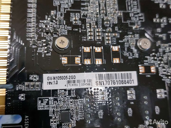 Видеокарта gtx 1050 2gb