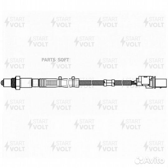 Startvolt vsos1703 Лямбда-зонд VAG Passat (05) /Octavia (04) 2.0i до кат. правый