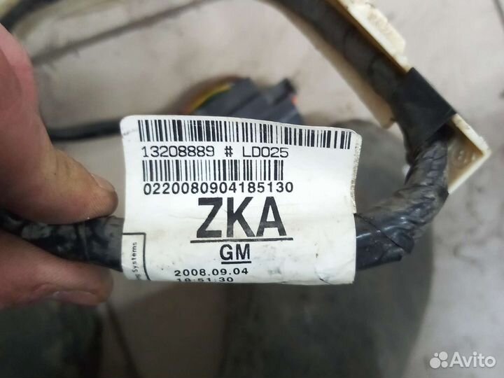 Проводка передней правой двери Опель Астра Н