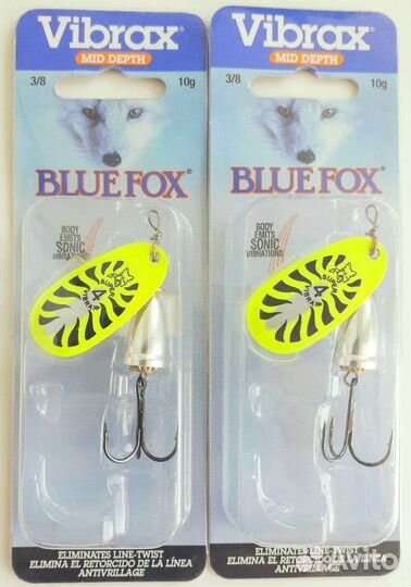 Блесны Blue Fox оригинал