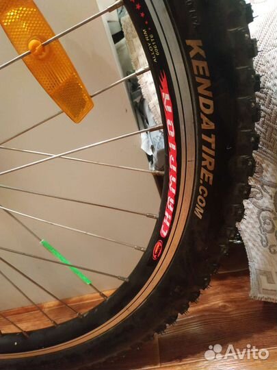 Колесо переднее 26, велопокрышка Зимняя новая на о