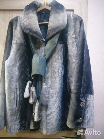 Шуба натуральная Мутон