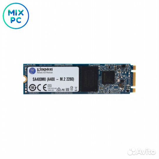 Накопитель SSD M.2 480Gb Kingston SA400M8/480G Б.У