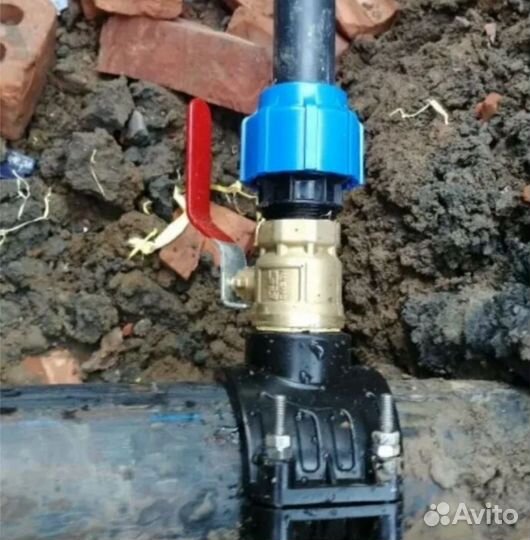 Монтаж наружных сетей водопровода и канализации