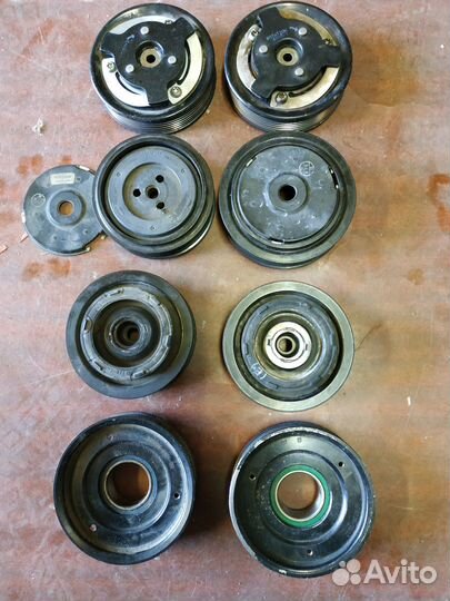 Шкив компрессора кондиционера VW skoda audi seat