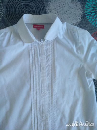 Рубашки на девочку 9-12 лет