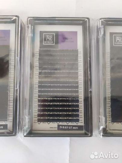 Чёрные ресницы Barbara