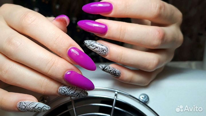 Маникюр гель лак