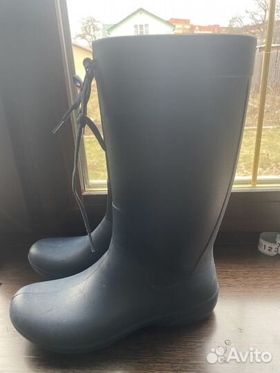 Резиновые сапоги crocs 37