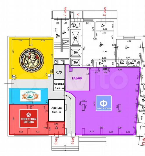 Торговая площадь, 5 м²