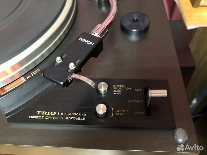 Trio KP-M350mk проигрыватель винила