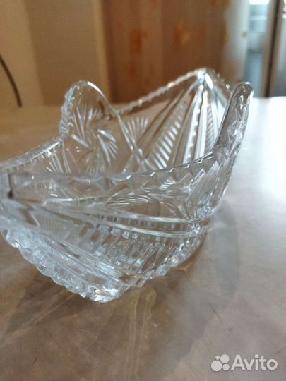 Хрустальная салатница