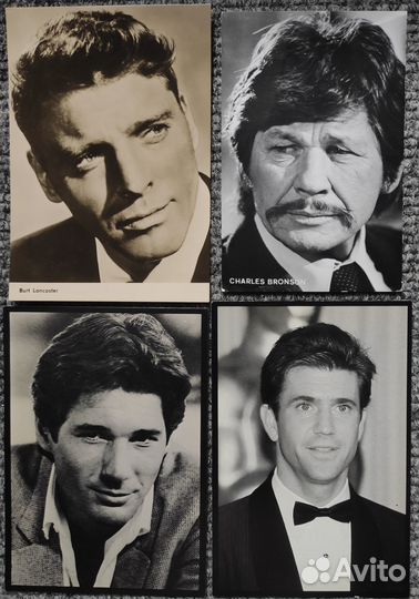 Открытки зарубежных артистов