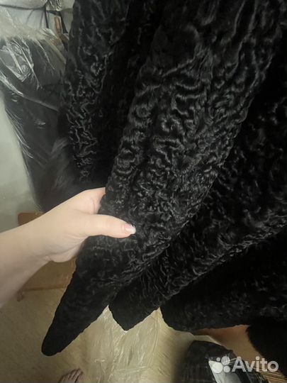 Шуба из каракуля 52 54