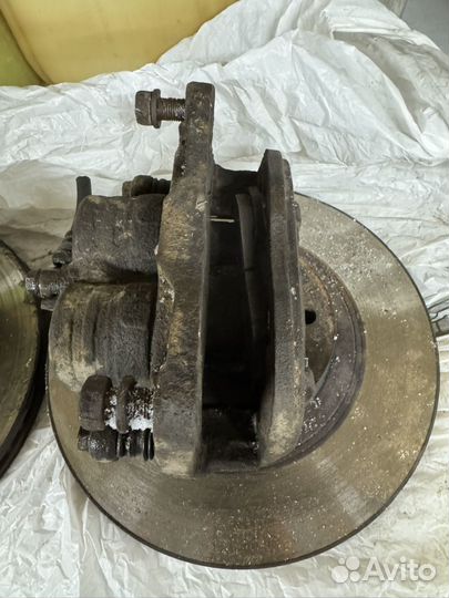 Тормоза передние subaru forester sg 295 мм