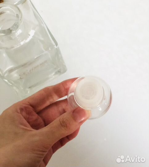 Графин для водки стеклянный с пробкой штоф 350мл