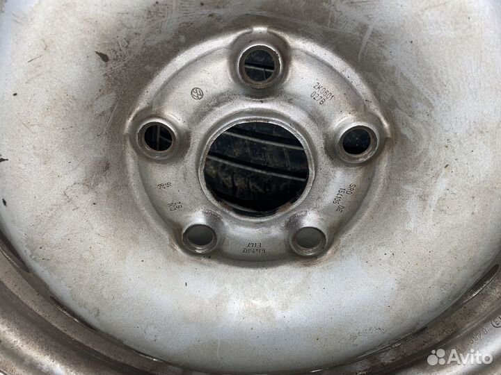 Штампованные диски r15 5x112 Volkswagen
