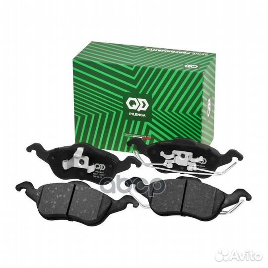 Колодки тормозные передние ford focus I FDP7000