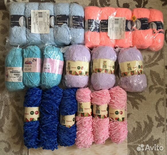 Пряжа плюш хлопок himalaya dolphin baby