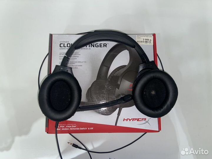 Наушники hyperx cloud stinger