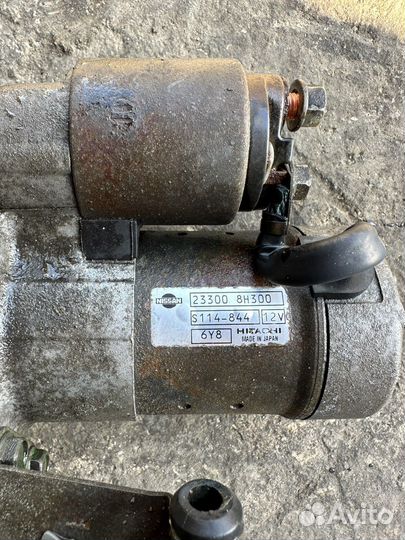 Nissan x-trail т30 стартер