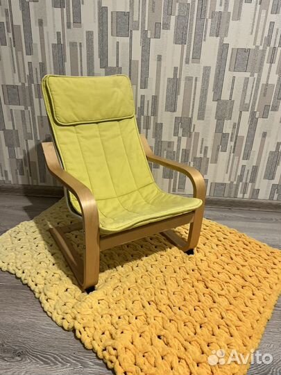 Кресло качалка для ребенка детское IKEA