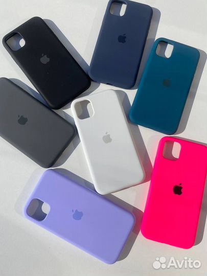 Чехол Накладка Silicone case iPhone 11