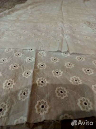 Отрезок ткани хлопок