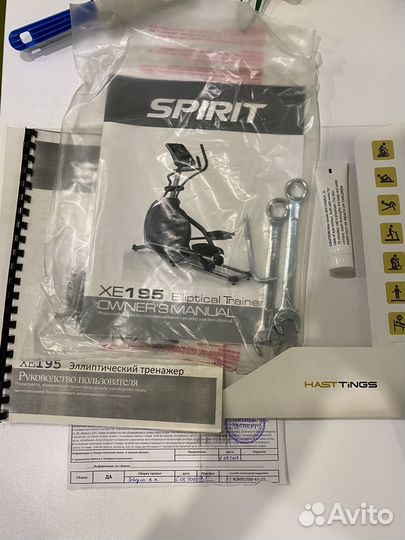 Эллиптический тренажер spirit xe195