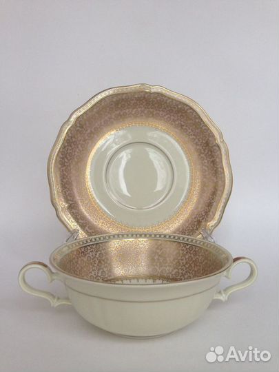 Старинная бульонная пара Розенталь