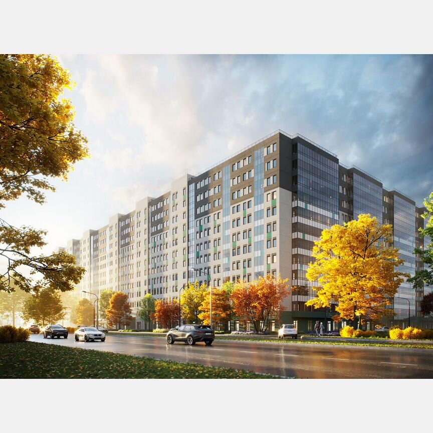 1-к. квартира, 36 м², 11/12 эт.