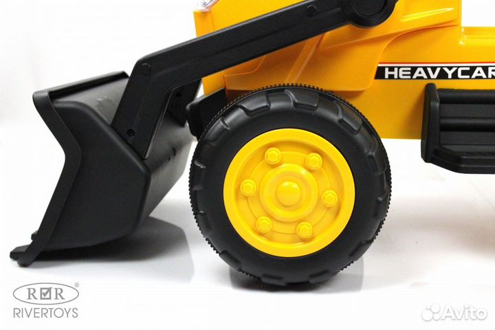 Электромобиль трактор-погрузчик с прицепом P222PP