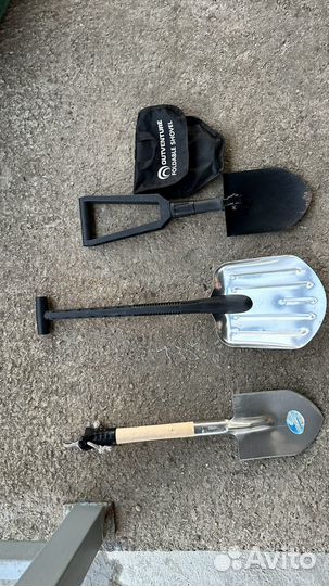 Лопата туристическая и автомобильная