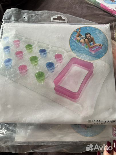 Матрац с подстаканниками 1,88х0,71 м