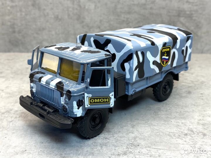 Модель газ-66 шишига омон 1:43