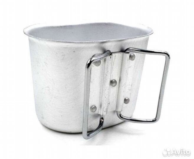 Фляжка армейская с котелком