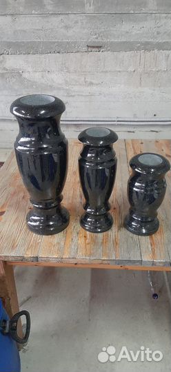 Вазы с гранита