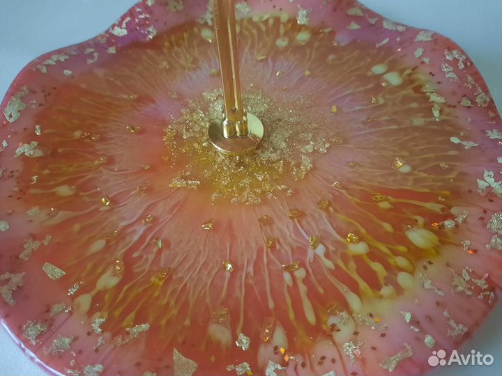 Ваза из эпоксидной смолы